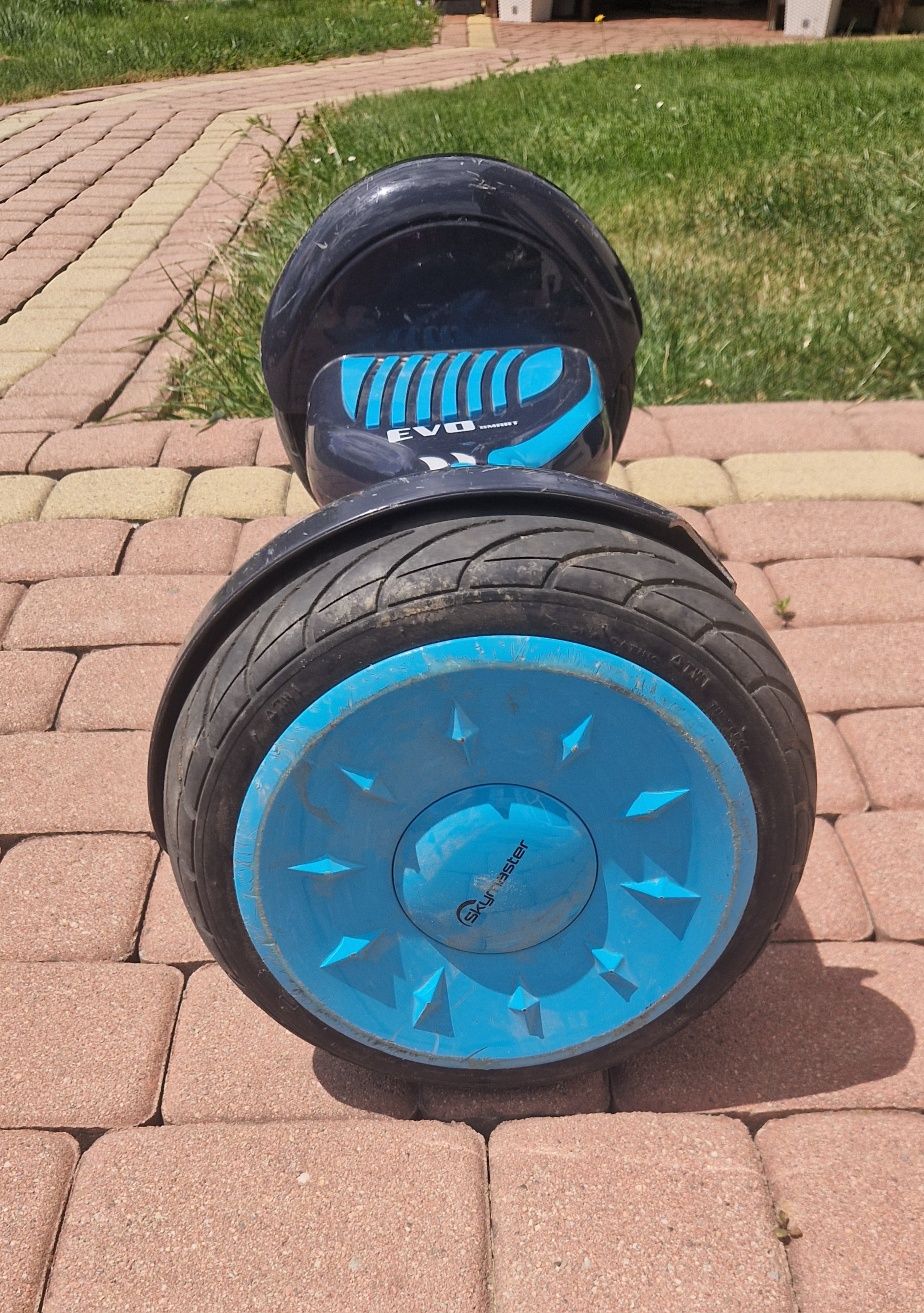 Duża mocna deska elektryczna Skymaster wheels evo 11 duże koła