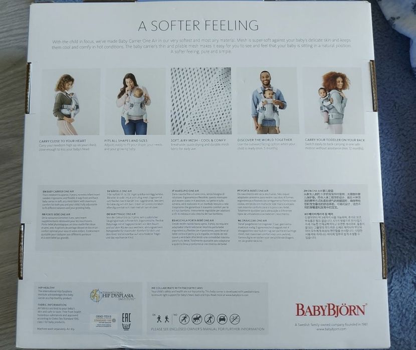 Marsúpio BabyBjörn One Air Mesh 3D