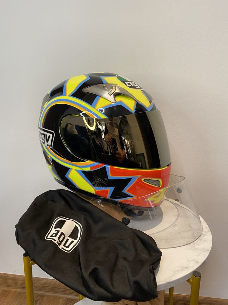 Kask Agv L Ti-Tech Vr46 Valentino Rossi Moto Gp Motocyklowy Hjc