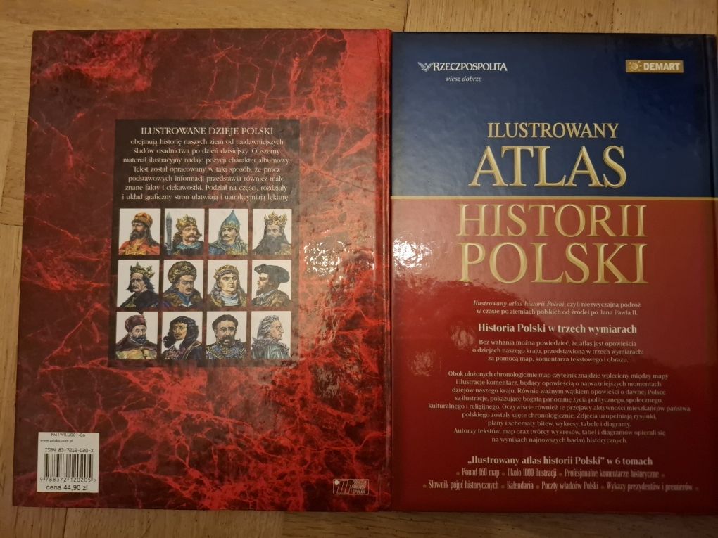 Ilustrowane Dzieje Polski/ Atlas Historii Polski 2015 Podsiedlik