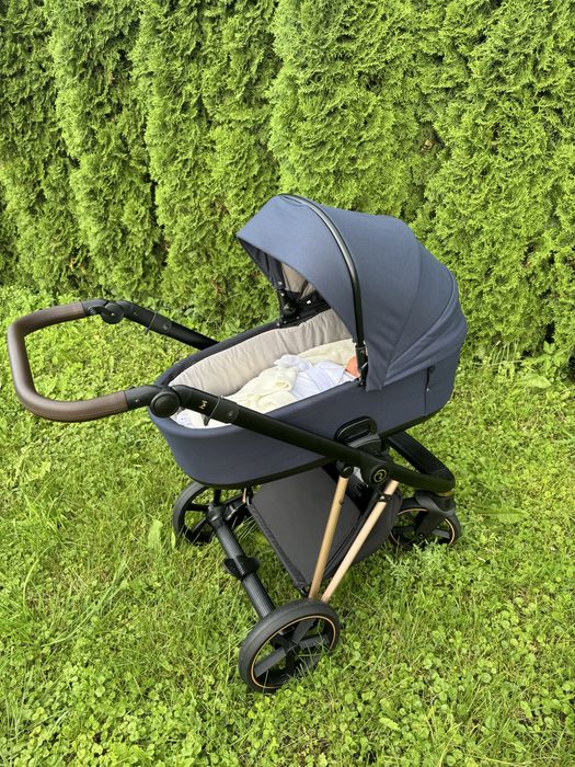 Коляска 2 в 1 Roan Ivi Mystic Blue Rose Gold (R-I-MBG)