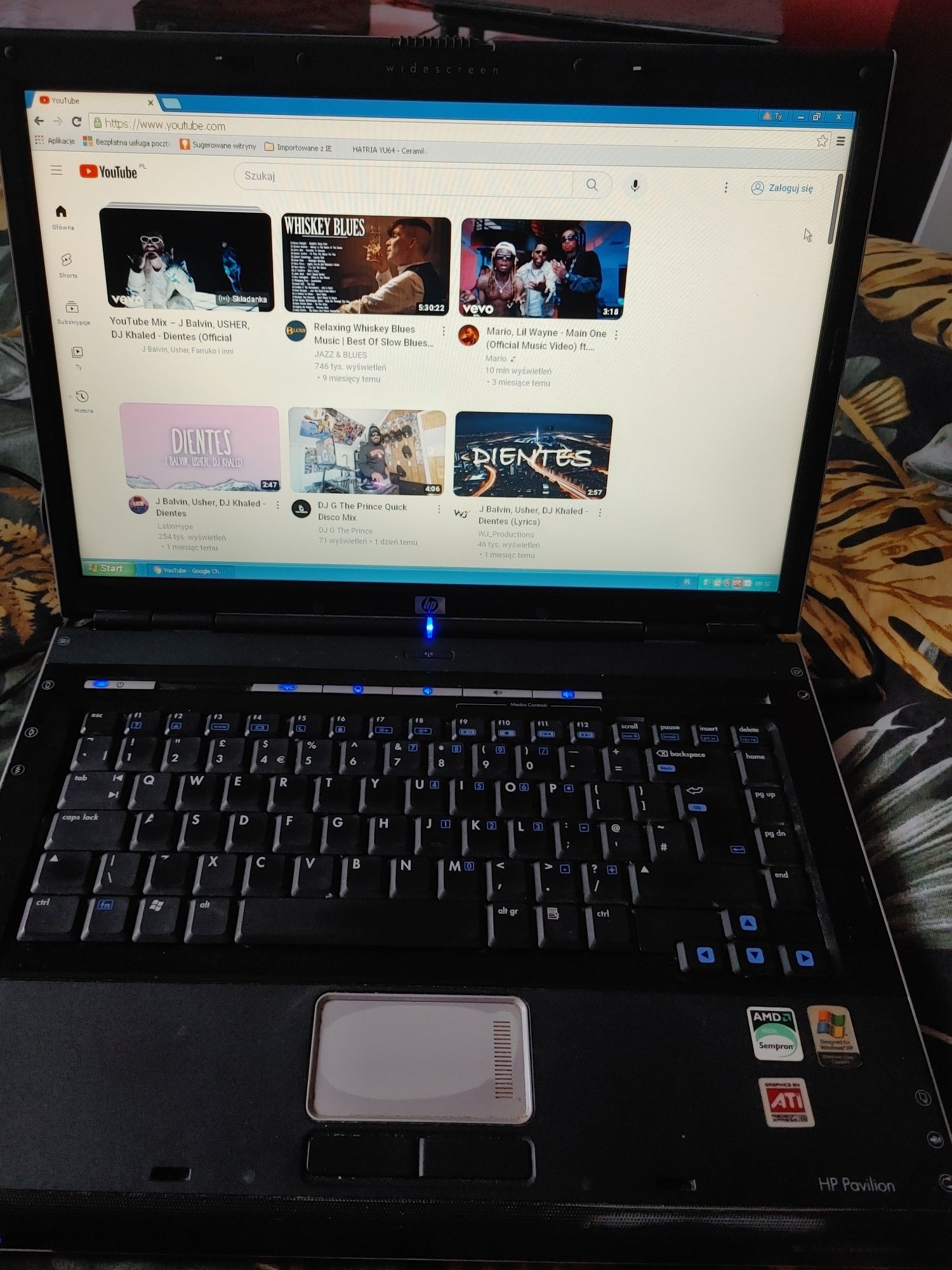 HP PAVILION dv5000 Sprawny w db stanie SPRAWDŹ