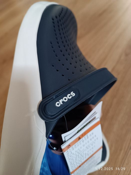 Nowe Crocs klapki gumowe rozm.39