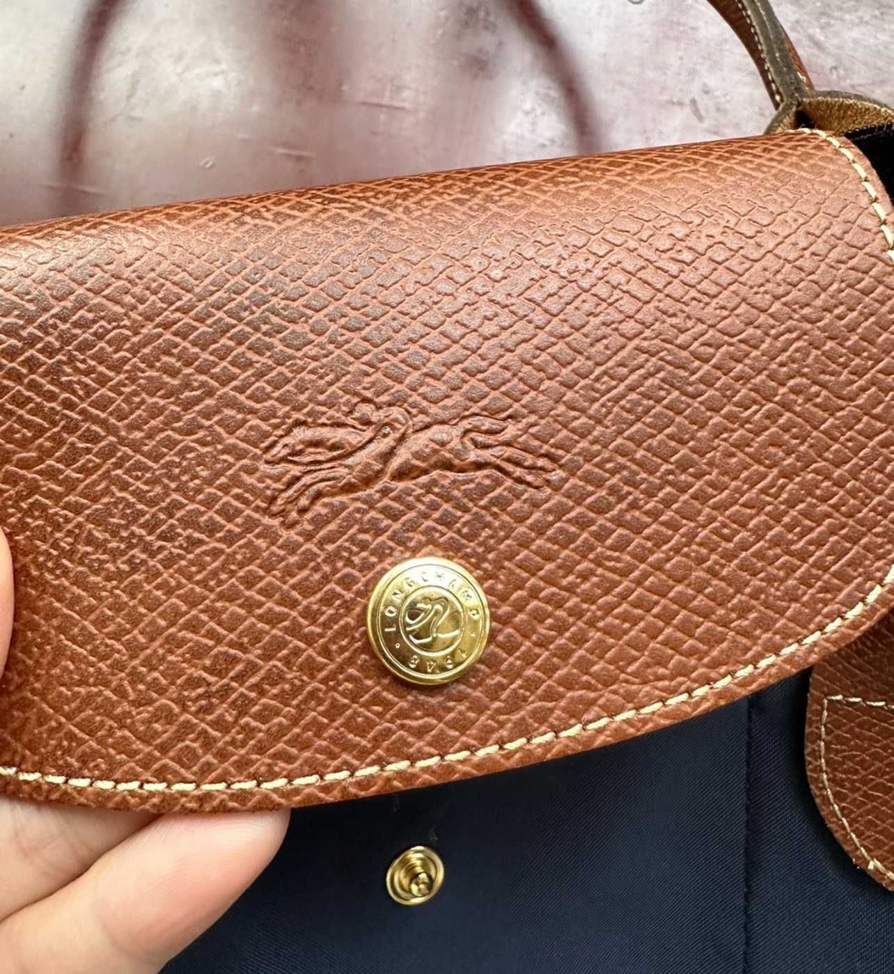 LongChamp Torebka Le Pliage Original L, kolor morza (morski niebieski)