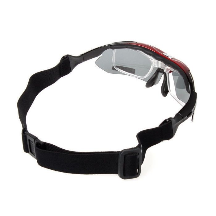 Óculos desportivos (ciclismo) - 5 Lentes (Polarizadas)