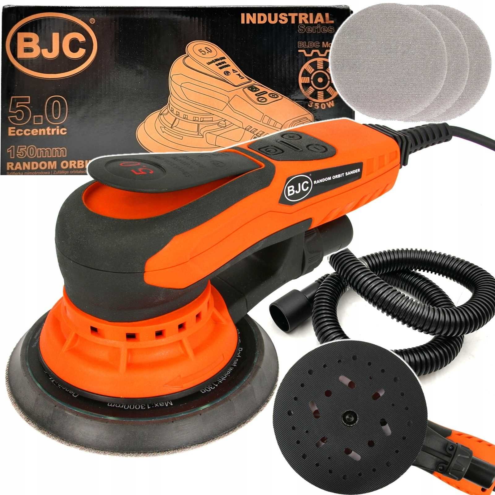 Szlifierka elektryczna mimośrodowa BJC 150mm 350W 230V