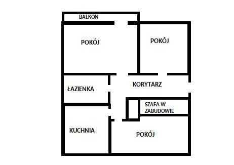 Mieszkanie 58 m² Prosta