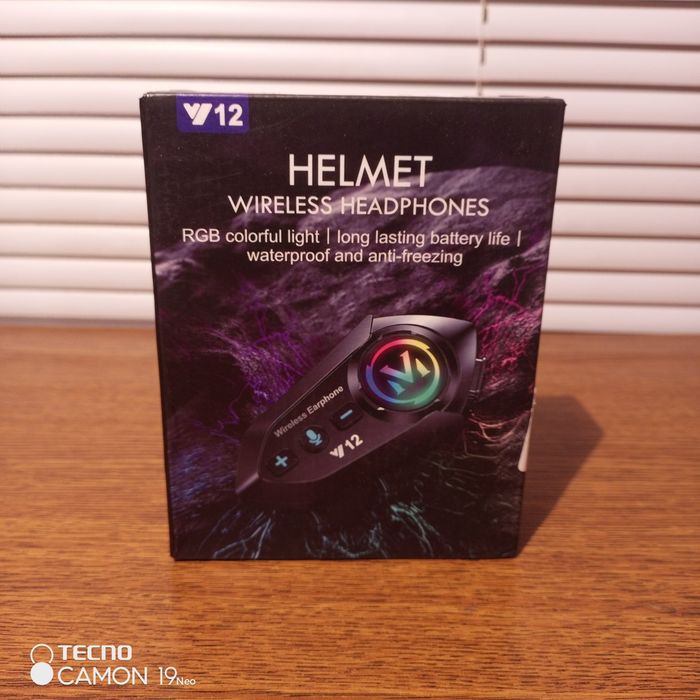 Продам. Мотогарнітура для шолома

Y12 Bluetooth з динаміком водонепрон