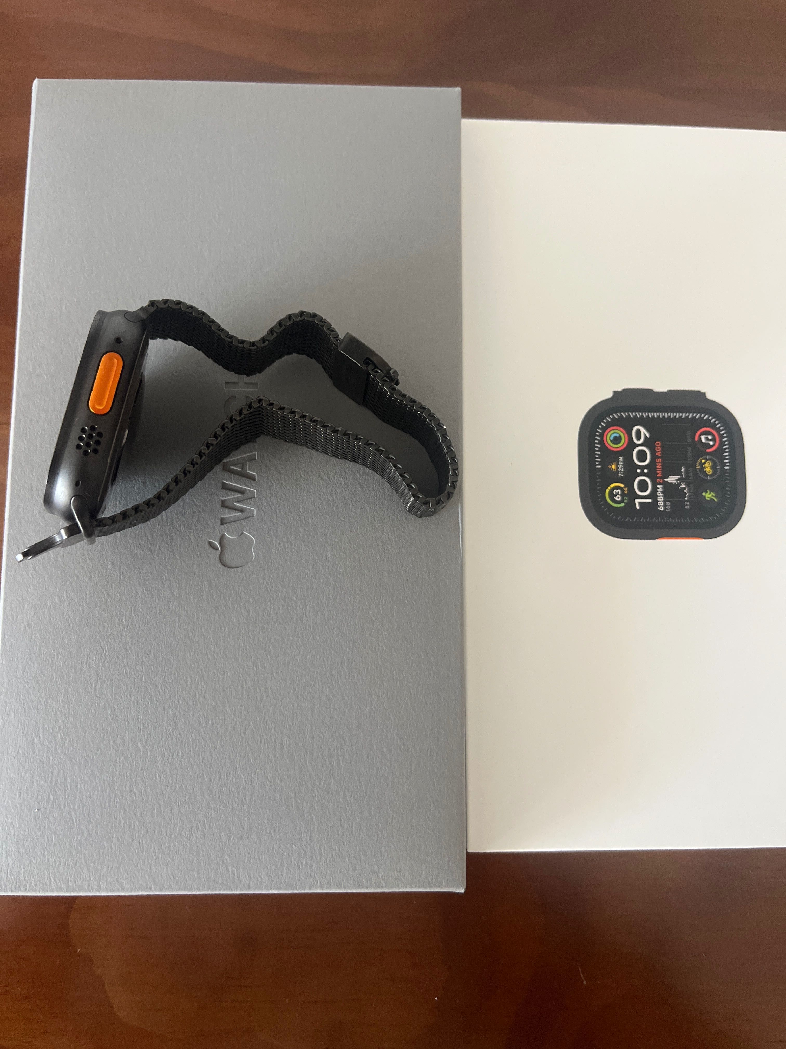 Apple Watch Ultra max 2 black milanesa