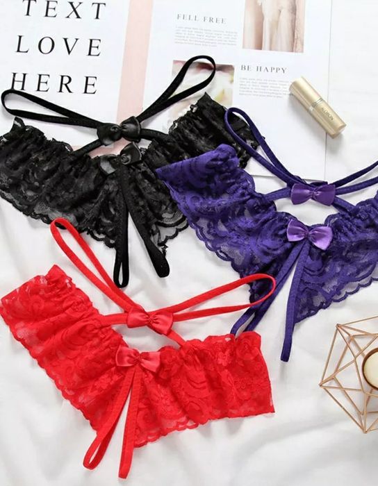 Еротична білизна. Трусики з доступом. Сексі трусики. Еротичні трусики