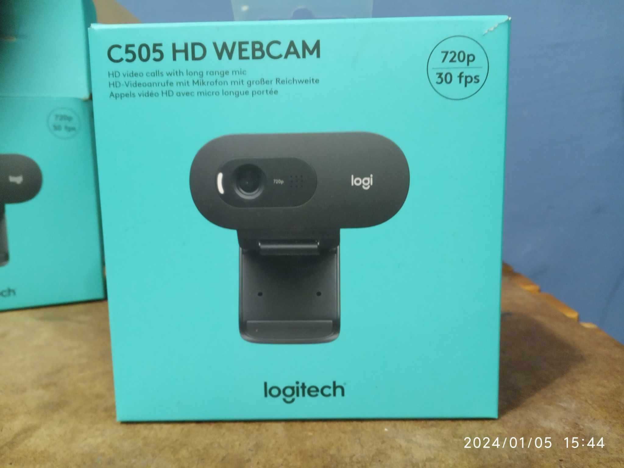 Logitech C505 HD kamera internetowa 1280 x 720 px USB Czarny 3 szt