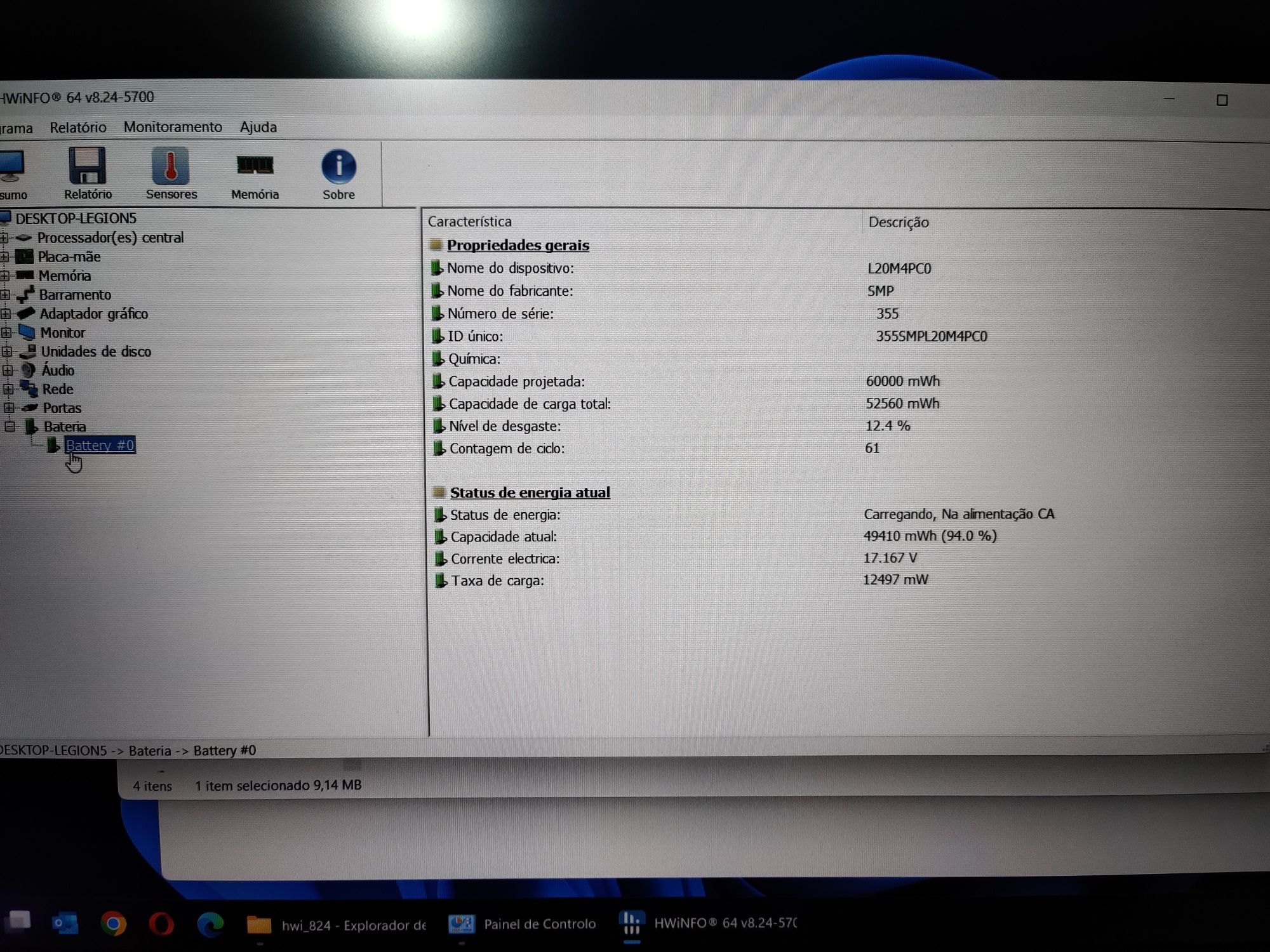 Lenovo Legion 5 15ACH6A Ryzen 5 5600H, 16GB, SSD 512GB, AMD 6600M 8GB