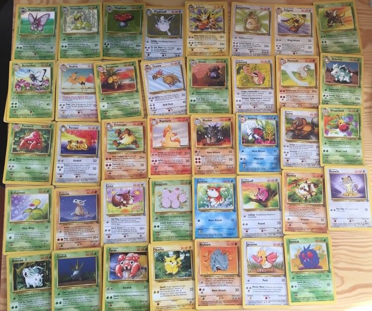 Cartas Pokemon - Jungle Set (x/64)