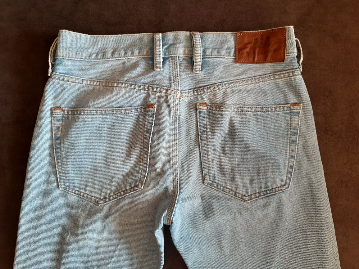 блакитні джинси slim