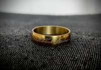 Obrączka pierścień Władca Pierścieni z runami