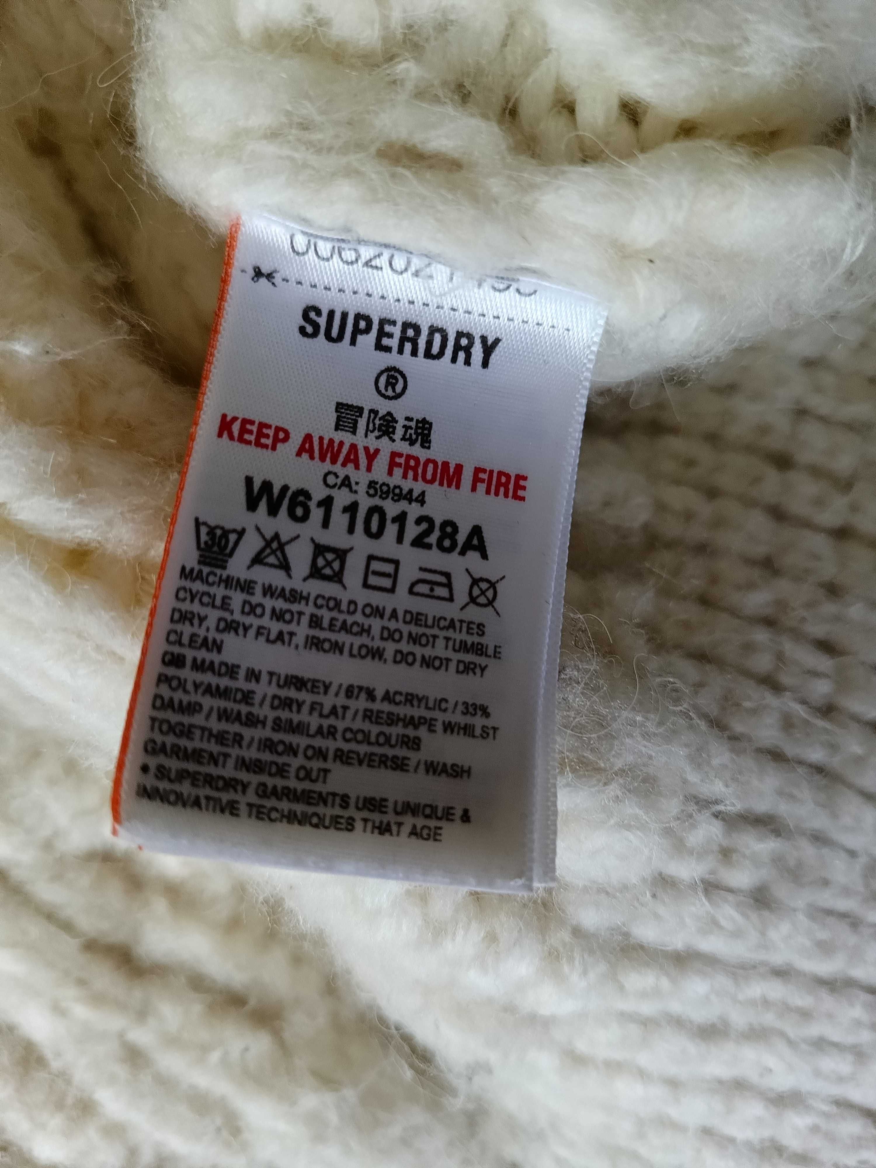 SuperDry kardigan oversize Grace