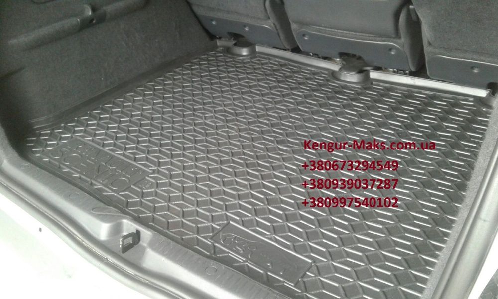 Коврики в Багажник Renault Scenic 2 2003+ Grand Scenik 3 2009+