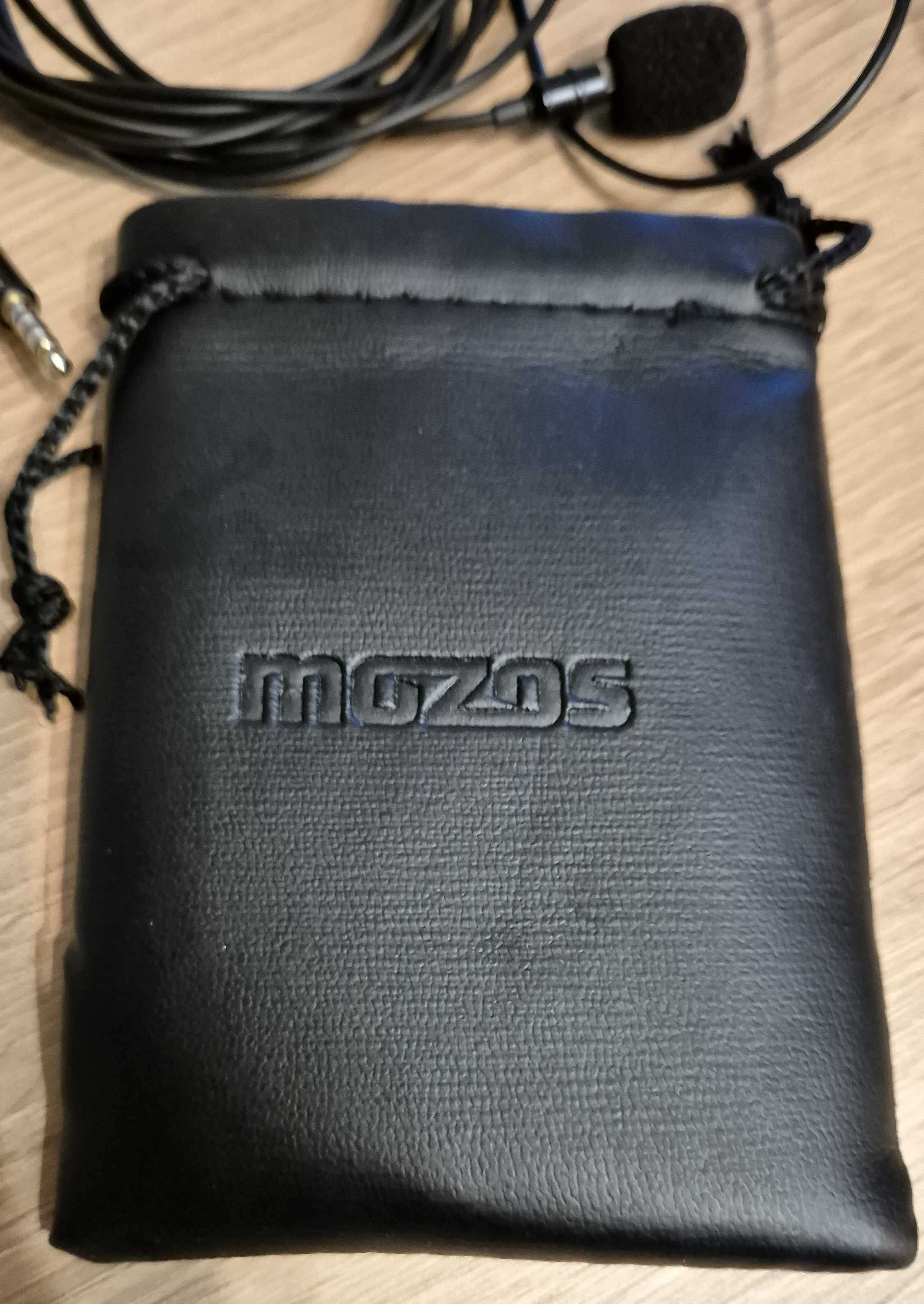 Mozos mikrofon do komputera lub laptopa krawatowy mały 4-pin z rzepem