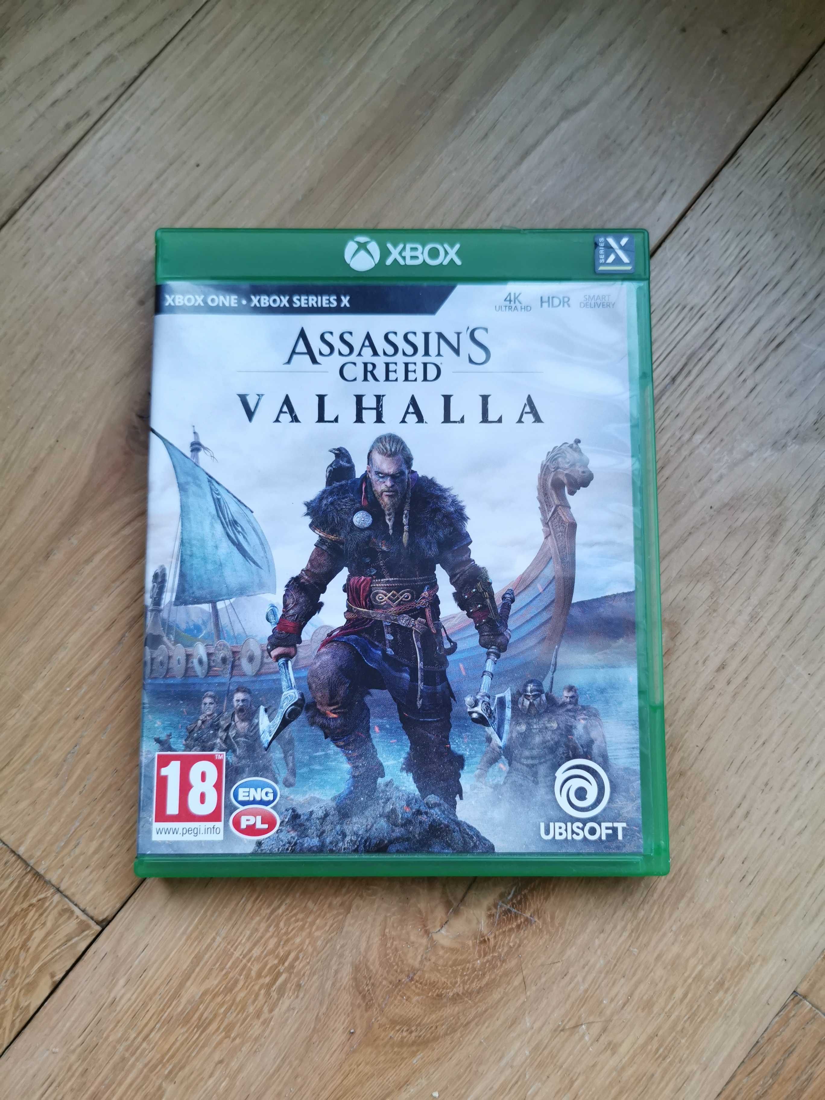 Assasin’s Creed Valhalla PL gra na Xbox One - Ładny stan, cały zestaw
