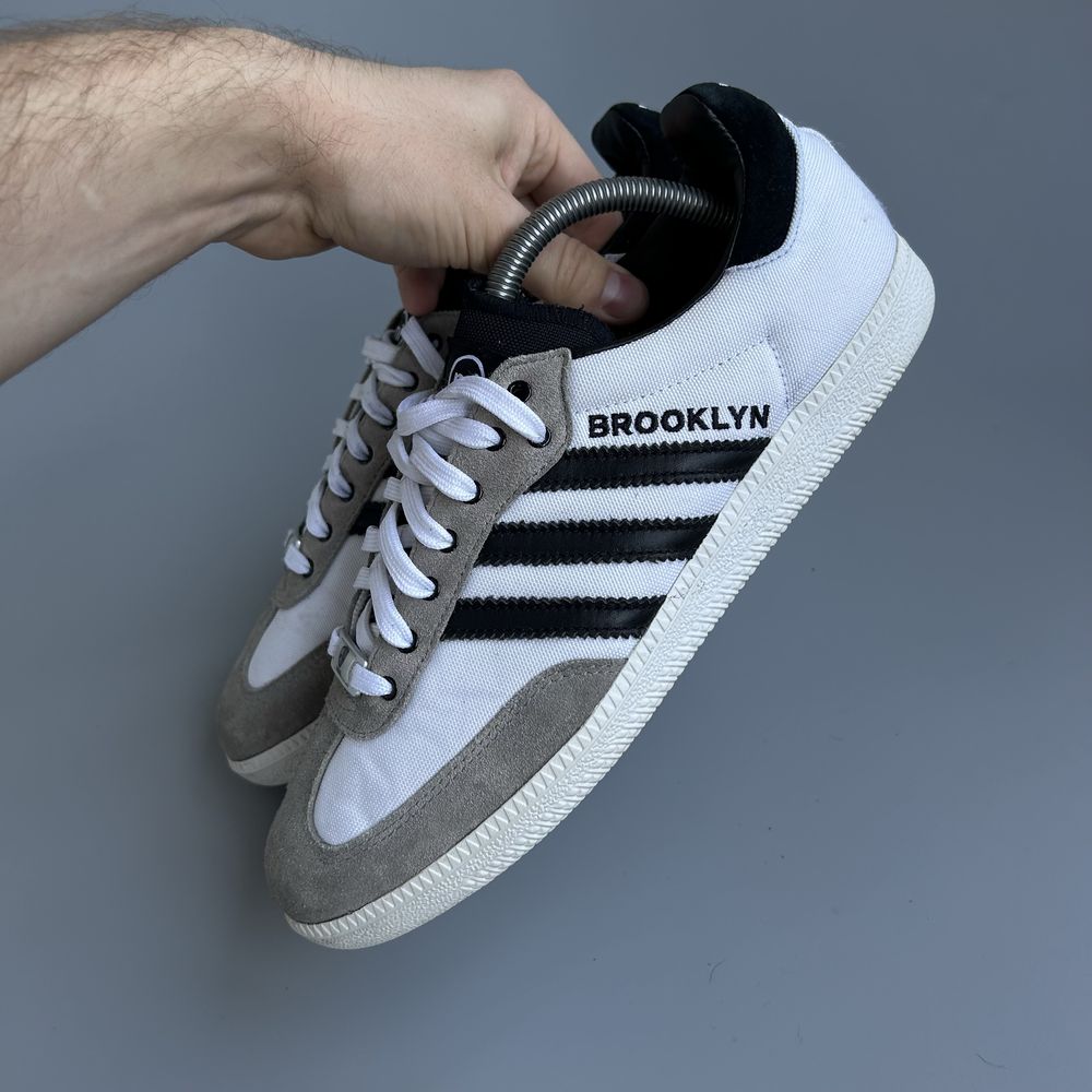 Adidas Mi Samba Brooklyn Nets оригінал Кросівки чоловічі адідас 42.5р