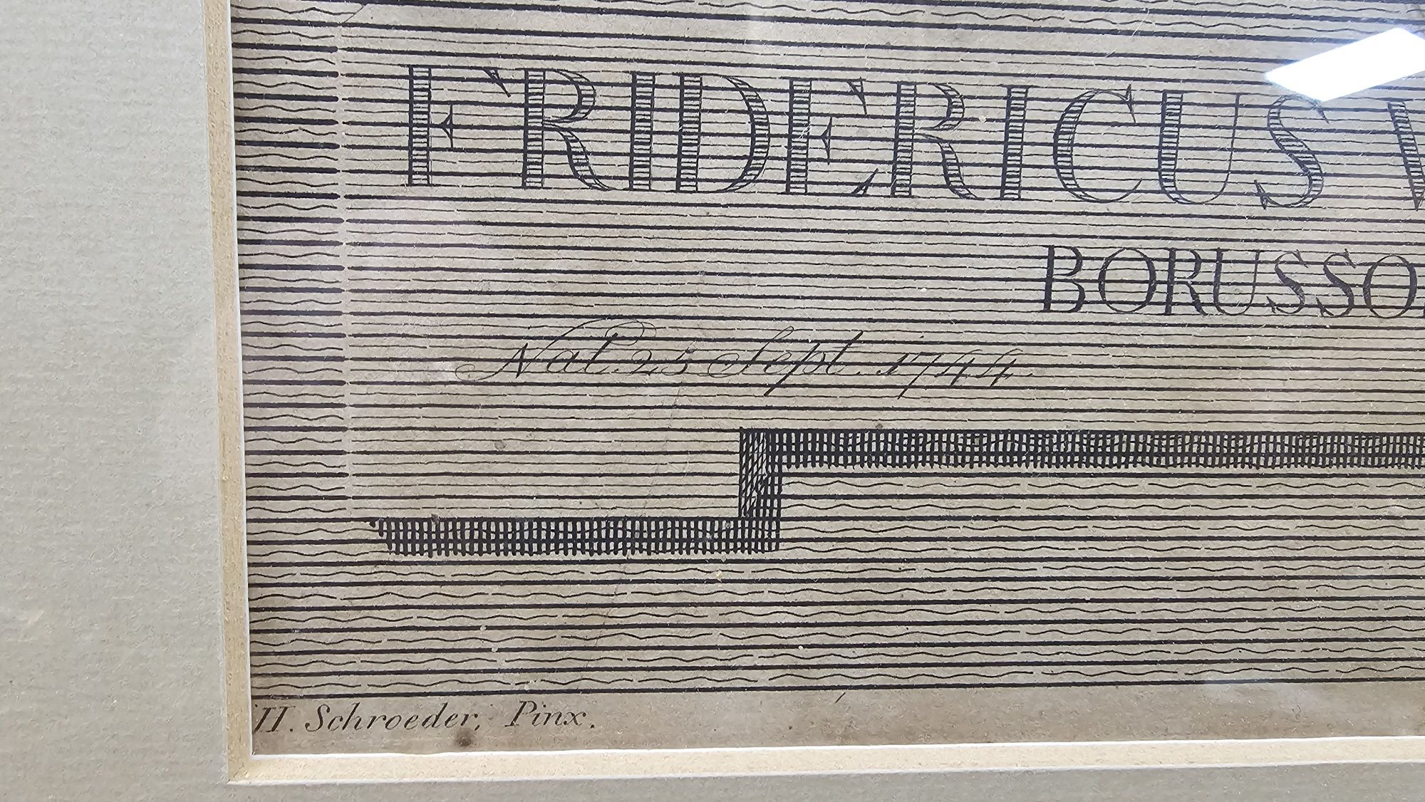 Stara grafika, Fryderyk Wilhelm II