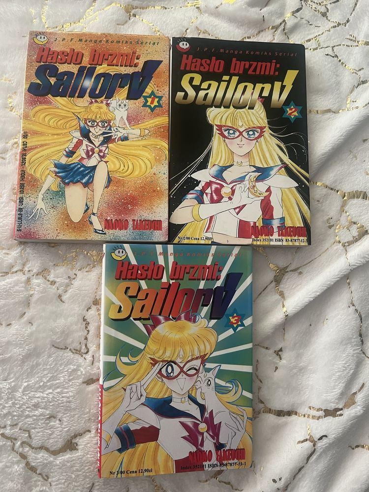 Hasło Brzmi Sailor V - cała seria, manga, czarodziejka z księżyca