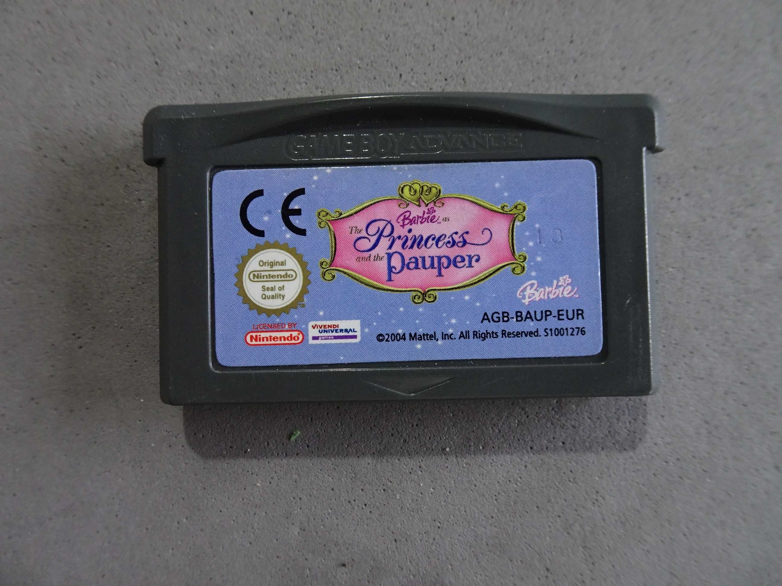 Jogo Game Boy Advance - Barbie the Princess and the pauper