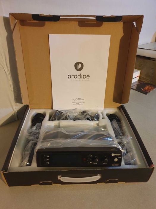Mikrofony bezprzewodowe PRODIPE UHF-M850