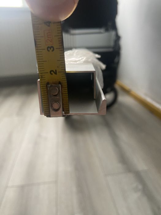 Алюмінієвий профіль ручка для дверей шафи купе