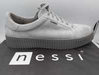 SP Buty sneakersy zamszowe szare NESSI trampki rozmiar 40
