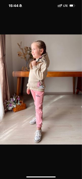 Костюм з капюшоном на флісі