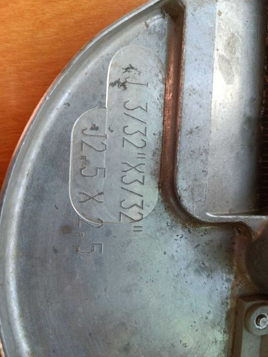 Диск соломка 2,5*2,5мм корейка для овочерізки Robot coupe