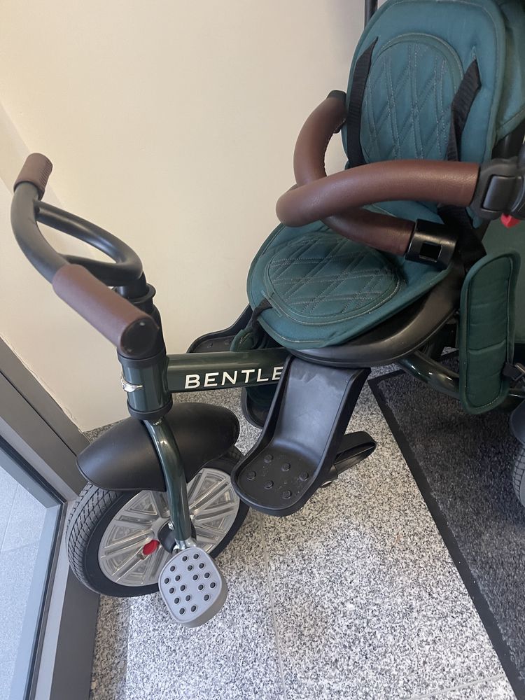 Rower trójkołowy Bentley Onyx Green. Użyty 2 razy. Cena sklepowa 2700.