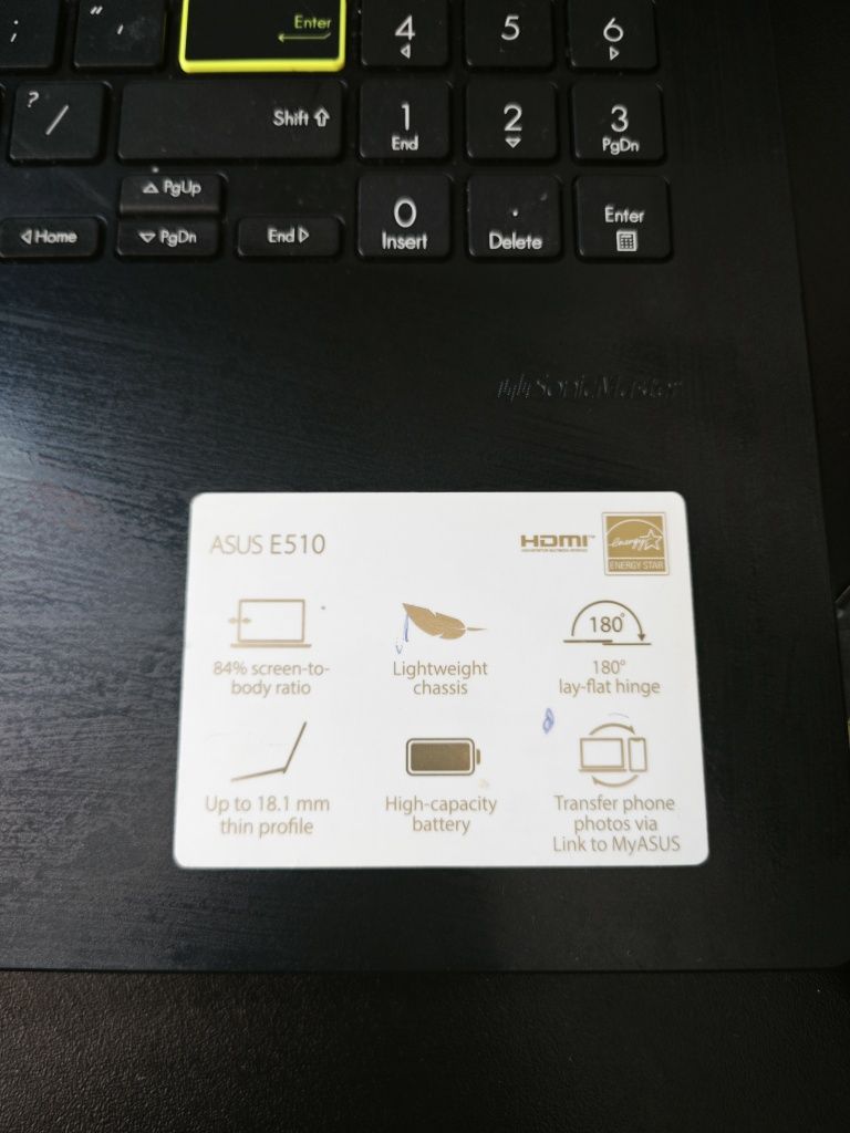 Laptop ASUS VivoBook Go E510KA-EJ485WS 15.6"