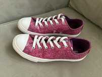 converse trampki buty  świecące błyszczące 37