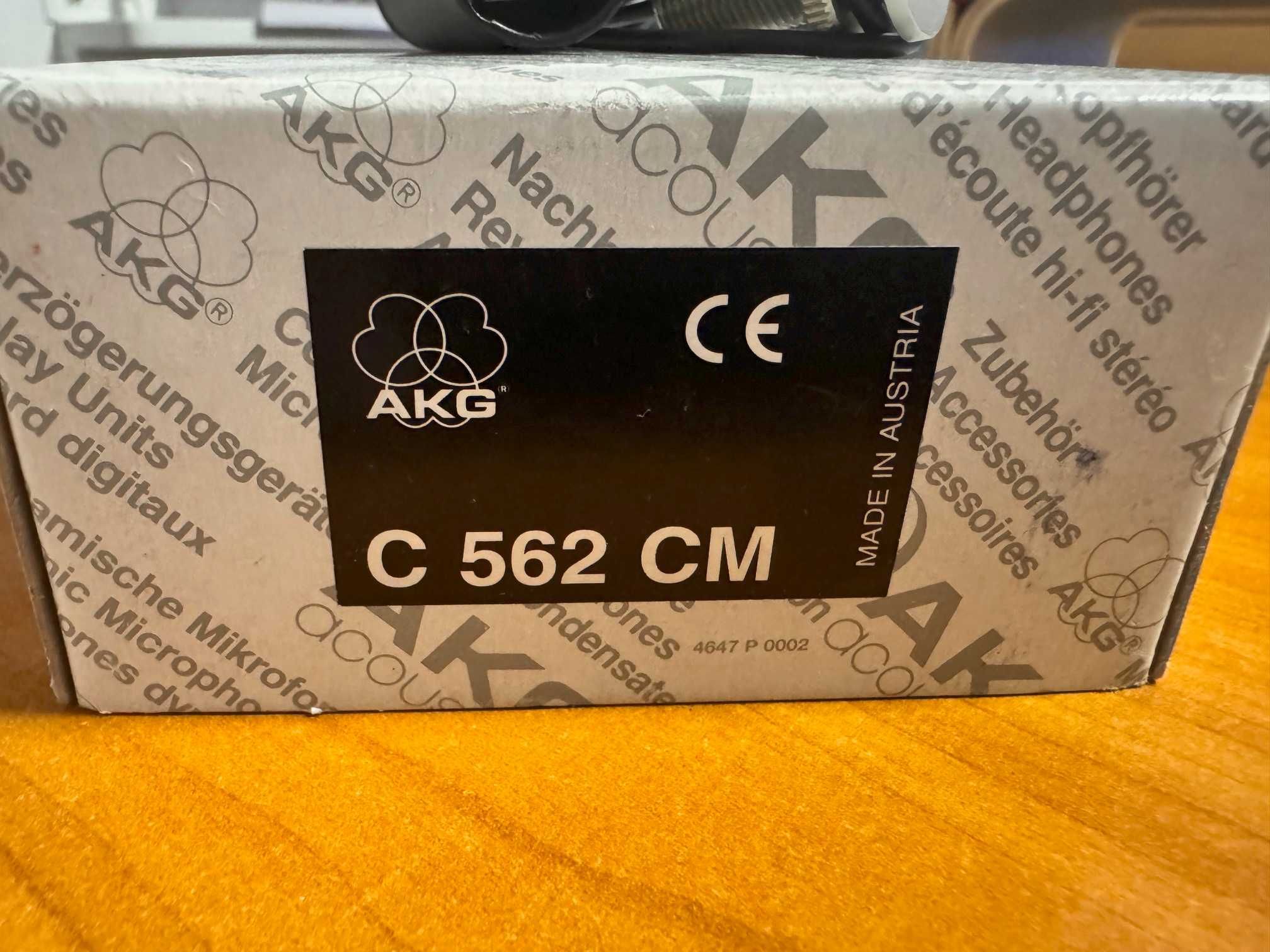 Mikrofon AKG model C562 CM - pojemnościowy