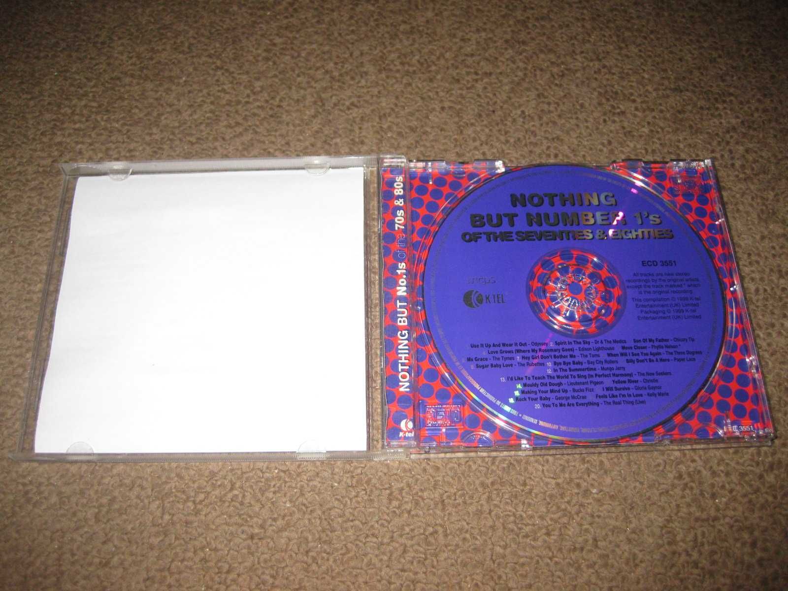 CD "Nothing But Number 1 Of The Seventies & Eighties" Portes Grátis!