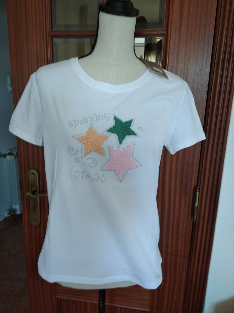 T-shirt nova tamanho L/XL