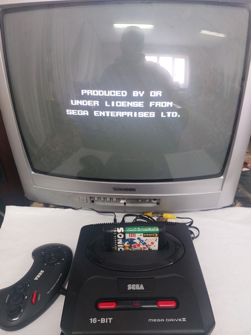 Sega mega drive mk 1631-50 pal оригінал приставка сега мега драйв пал