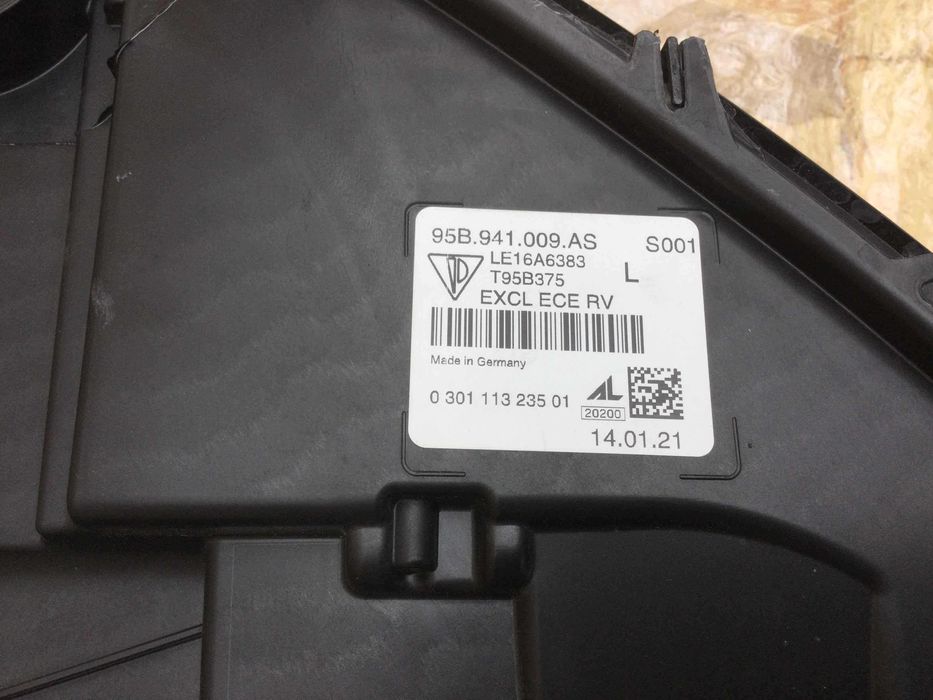 Фары Porsche Macan 95b941009as 95b941010as