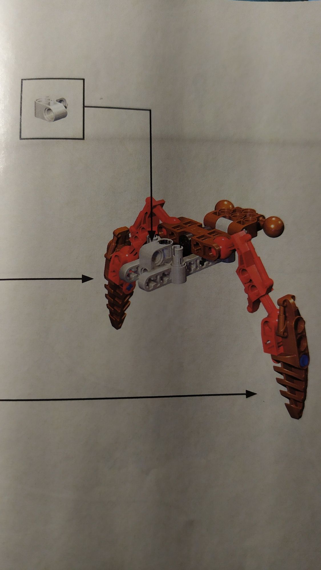 Roporak BIONICLE lego 8745 (2005r.)