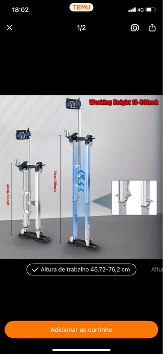 Andas stilts  perna mecanica