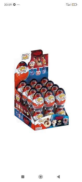 Продам іграшки 1шт /фігурки Kinder Joy Funko Pop Stranger Things Кинде
