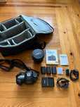 Kit Canon Camara + Lente + Acessorios