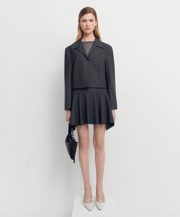 Спідниця з вовною Mango Selection