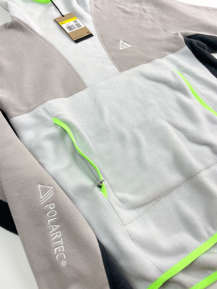 Оригінал! Флісове Худі Nike ACG сіре (L) Нове з бірками!