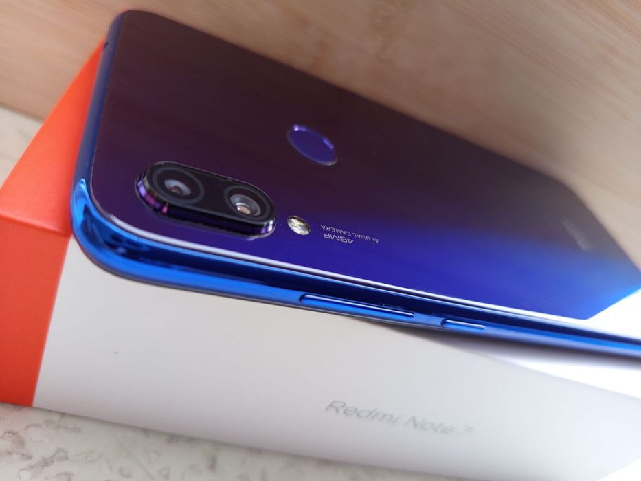 Телефон Xiaomi Redmi Note 7 4/64GB Blue Каменское, Кам'янське смартфон