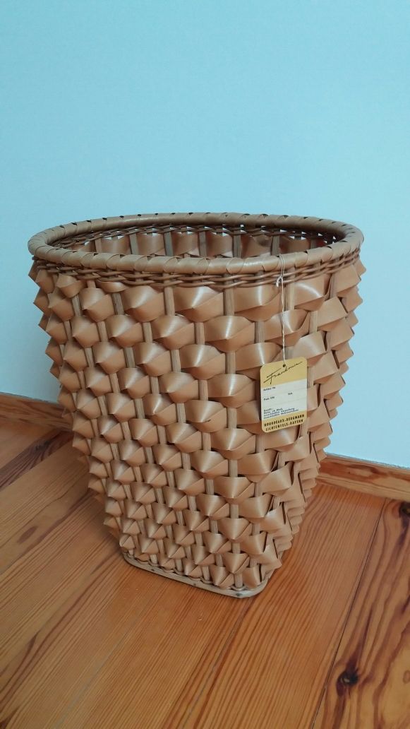 kosz boho doniczka rattan osłonka boho doniczka rattanowa vintage