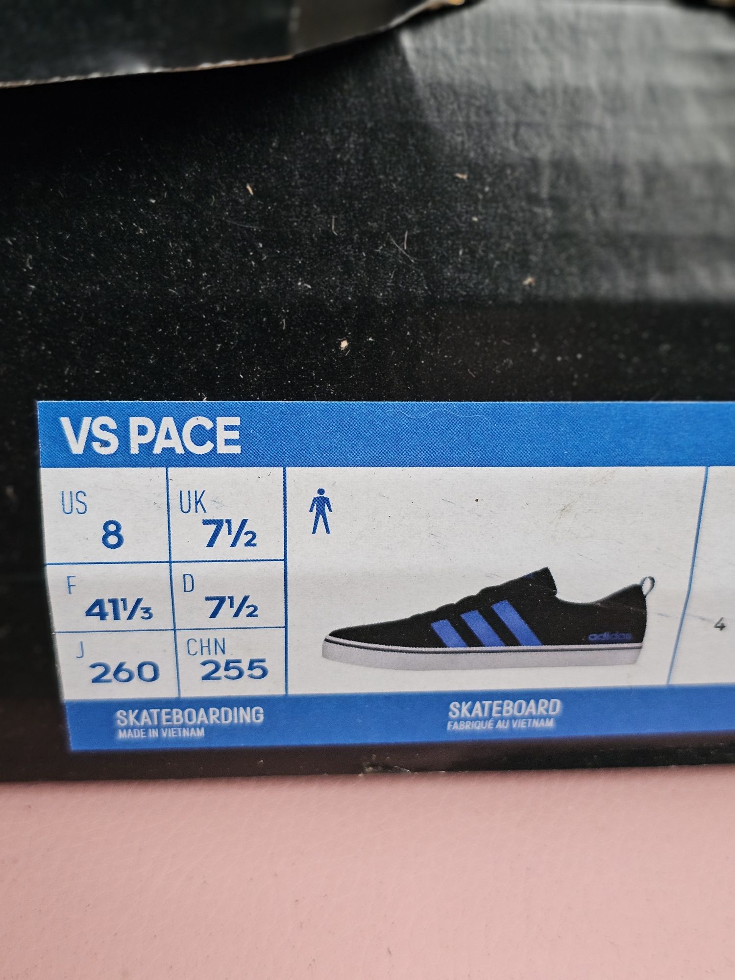 Buty nowe Adidas vs pace aw4591 rozm Eu 41 ⅓