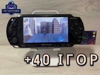 Sony PSP  Black 32GB+40 Ігор + чохол Сони ПСП